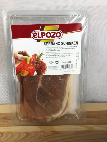 Jamon Serrano 500g.