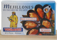 Mejillones picante - Pfahlmuscheln in pikanter Sauce